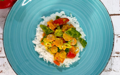 Möhren Curry mit Kokosmilch