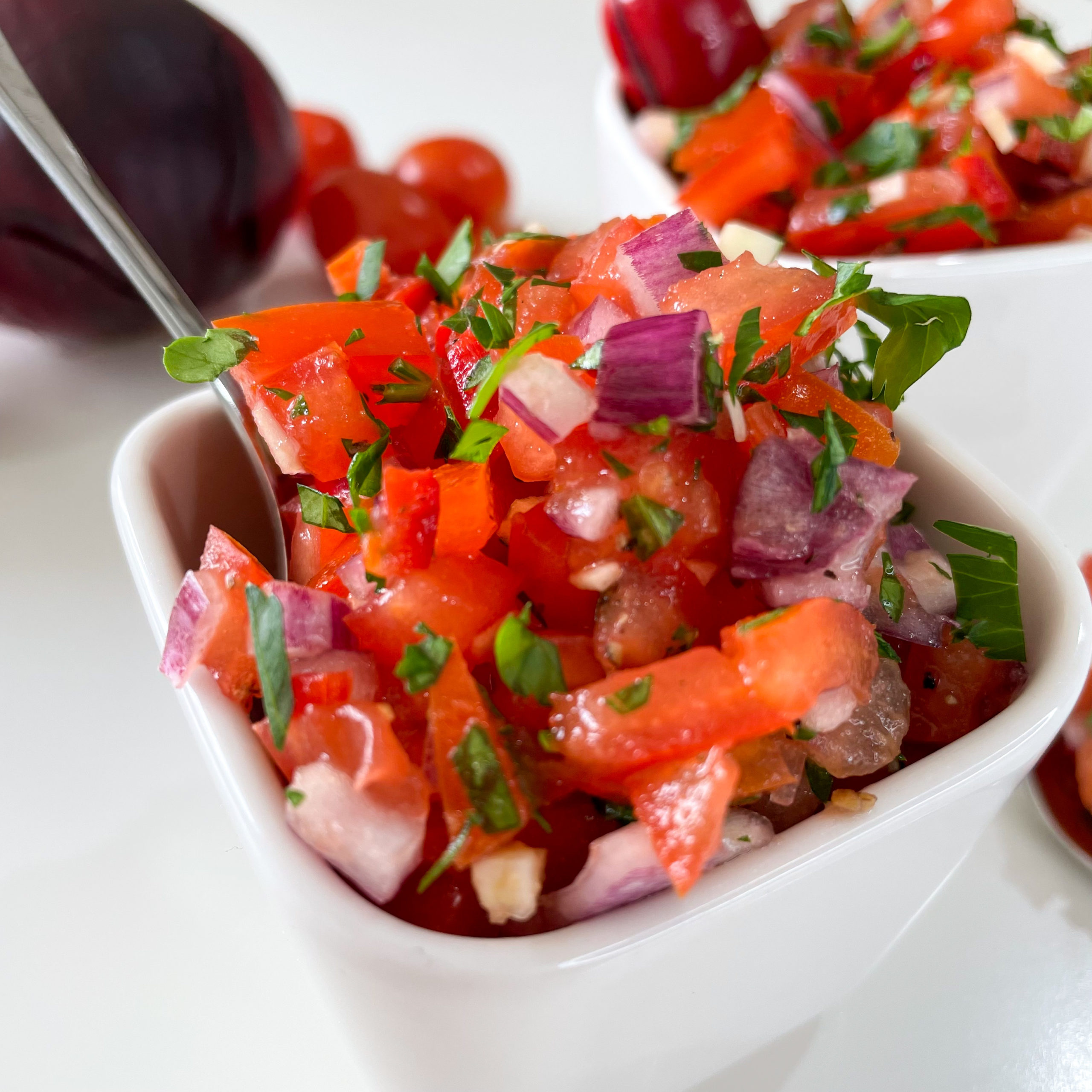 Tomaten Salsa - Fruchtig Feurig - Paradieskueche