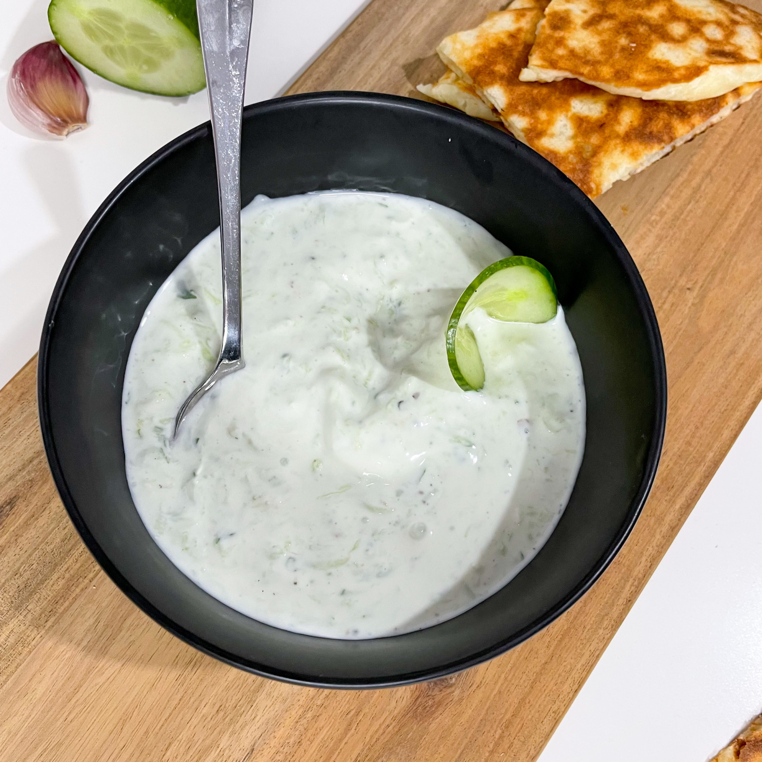 Tzatziki mit Joghurt - Paradieskueche