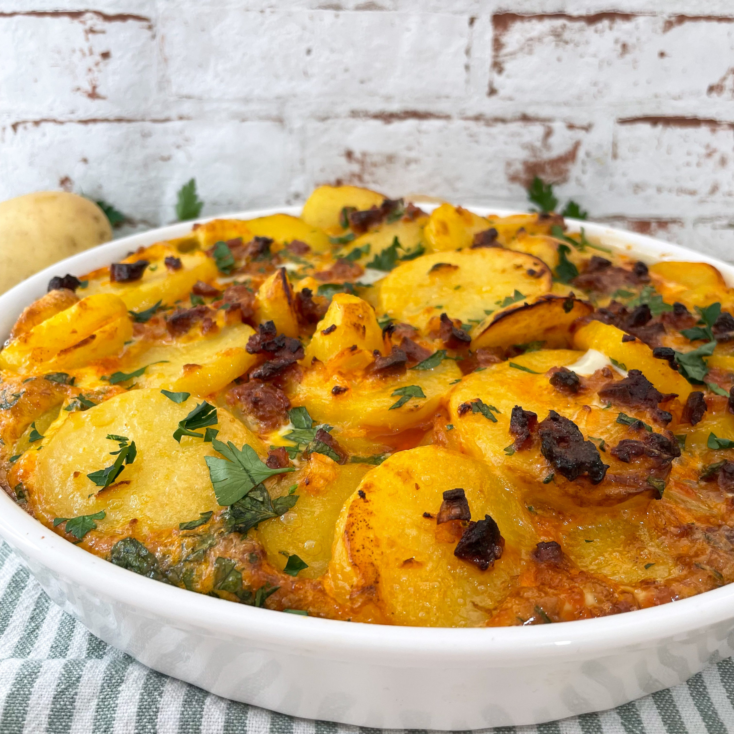 Spanische Tortilla mit Chorizo - Paradieskueche