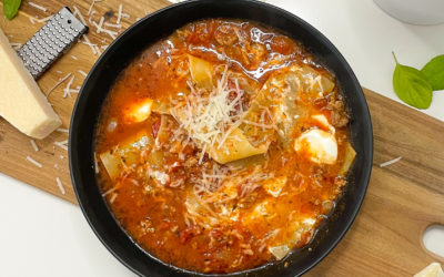 Lasagne-Suppe – einfach, sättigend und so lecker